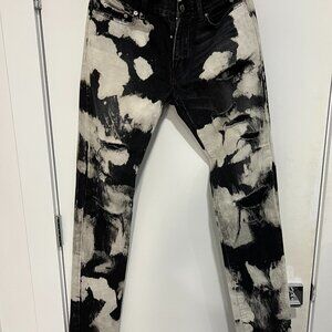 Saint Laurent Distressed Skinny Jeans
